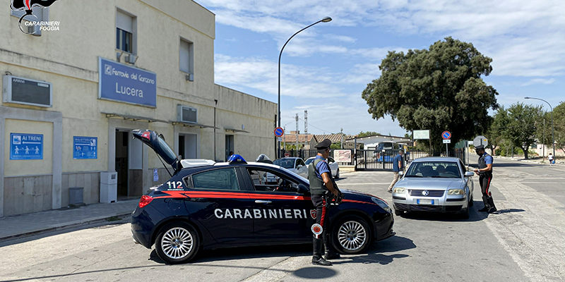 Carabinieri Lucera. Cinque arresti per droga in circa un mese