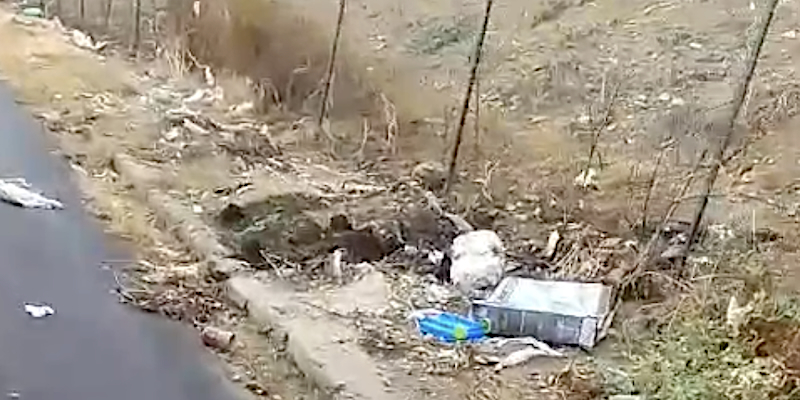 Via Aspromonte a Lucera ridiventa una discarica a cielo aperto. Ma non basta