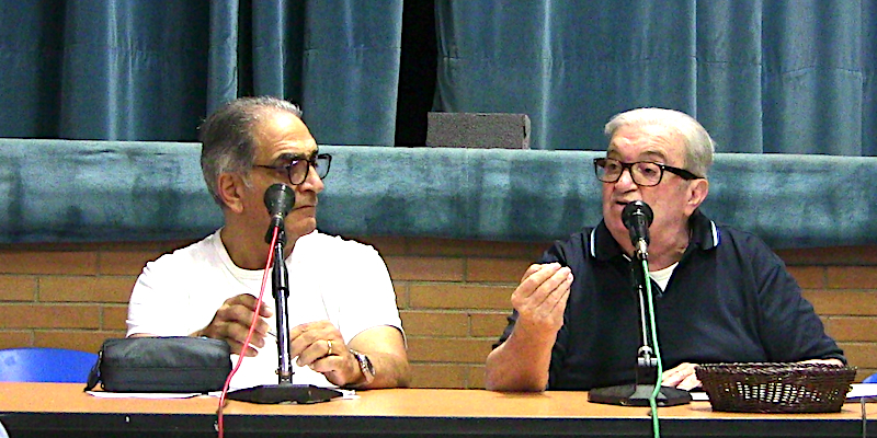 Bevere e Tibello all'assemblea del Comit...
