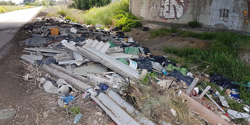 Cia Capitanata: “Tonnellate di rifiuti abbandonati nelle zone rurali”