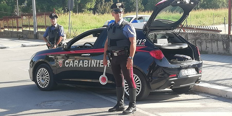 Lucera. Anziano signore salvato da una gazzella dei Carabinieri con la manovra di Heimlich