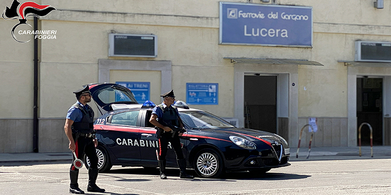 Lucera (FG): tentano di estorcere denaro a commercianti, 4 arresti dei Carabinieri.