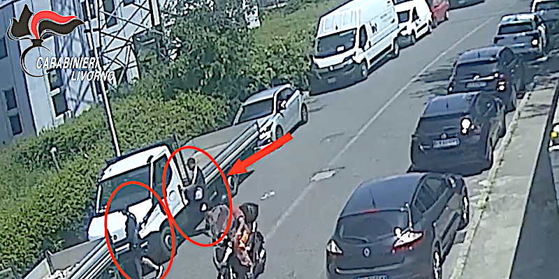 Veicoli commerciali rubati nel centro It...