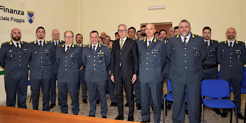 Il Procuratore Vaccaro visita il Comando Provinciale della Guardia di Finanza