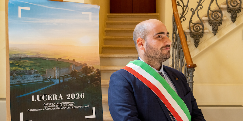 Pitta orgoglioso dell'ambasciatore Renzo Arbore per Lucera Capitale della Cultura 2026