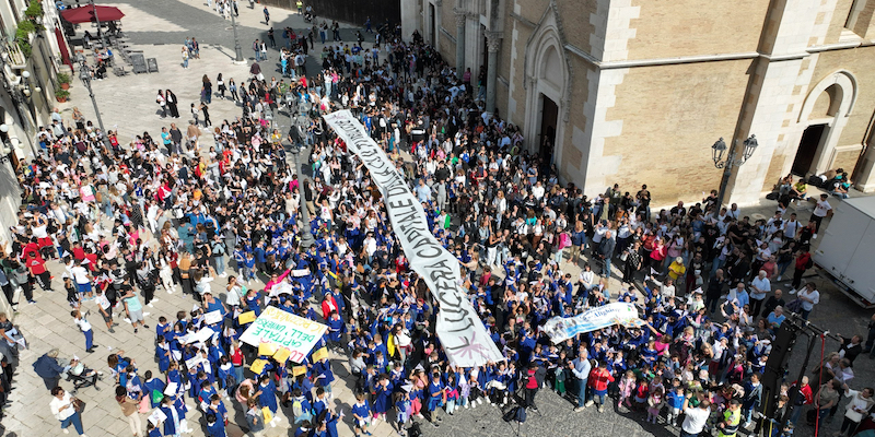 Lucera Capitale della Cultura 2026: festa in piazza Duomo per la consegna del dossier