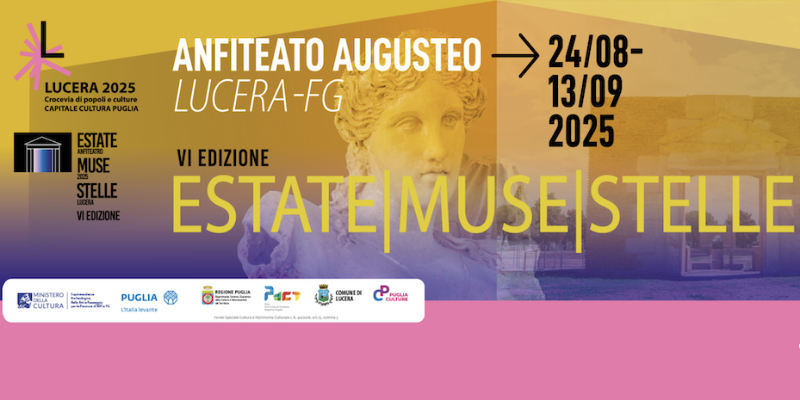 Al via a Lucera “Estate | Muse | Stelle” Edizione 2025