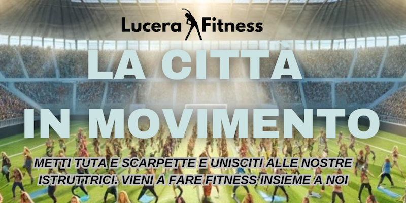 Lucera fitness, una città in movimento e il mercatino del libro