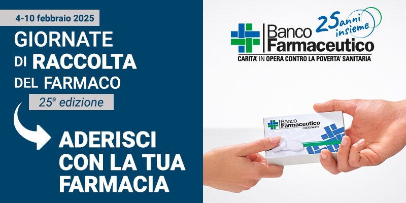 Anche a Lucera torna la giornata di raccolta del farmaco