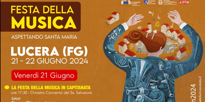 Lucera. La Festa della Musica e delle tradizioni aspettando Santa Maria