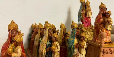 Lucera. Un souvenir speciale: la prima volta delle statuine di Santa Maria Patrona