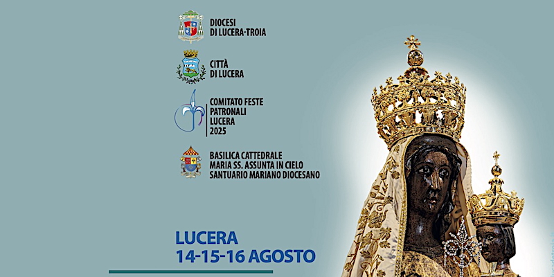 Lucera. Il programma della Festa Patronale dal 5 al 17 agosto