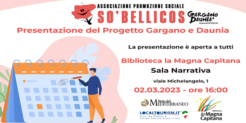 L'Associazione So'Bellicos presenta il progetto &quot;Gargano e Daunia&quot;