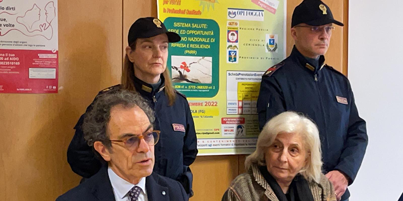 Inaugurato il presidio di Polizia  presso il Pronto Soccorso di Cerignola