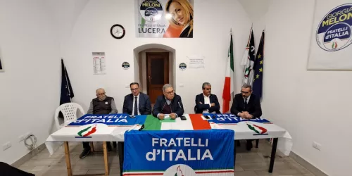 Fratelli d'Italia Lucera tra adesioni locali e questioni nazionali ed europee
