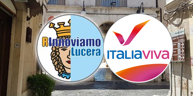 Rinnoviamo Lucera e Italia Viva, prove di dialogo con il sindaco Pitta