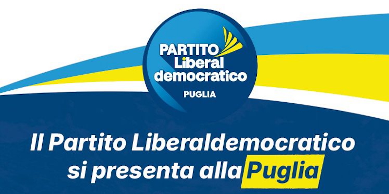 Il Partito Liberaldemocratico di Puglia incontra gli iscritti a Bari il 12 aprile