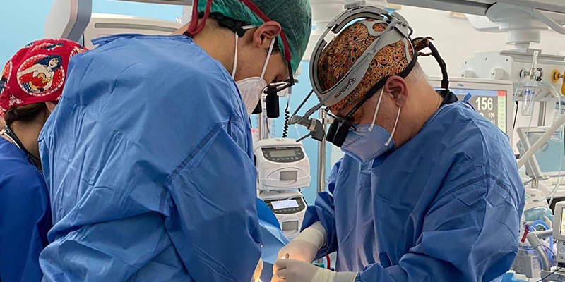 Intervento di Cardiochirurgia neonatale al “Policlinico Foggia”