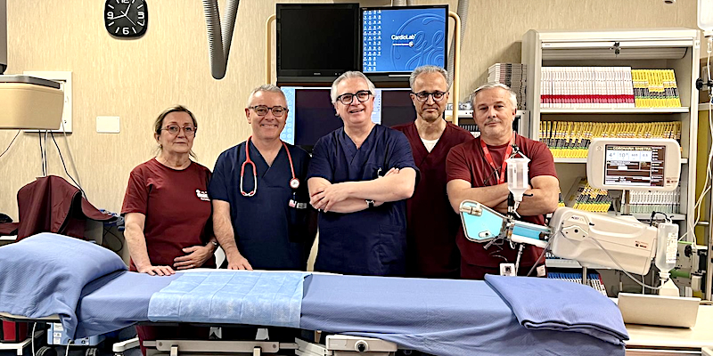 A San Severo il primo impianto di pacemaker a stimolazione della branca sinistra