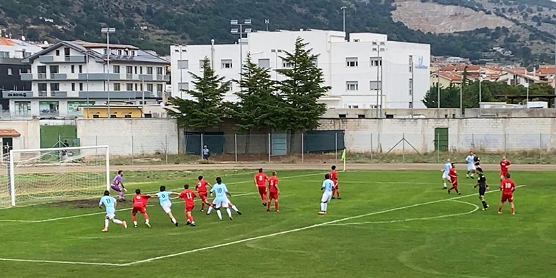 Real San Giovanni - Lucera 0-1. Di Canio decide i primi 90 minuti