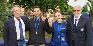 Due studenti di San Severo sul podio al campionato nazionale di Tiro al volo di Roma
