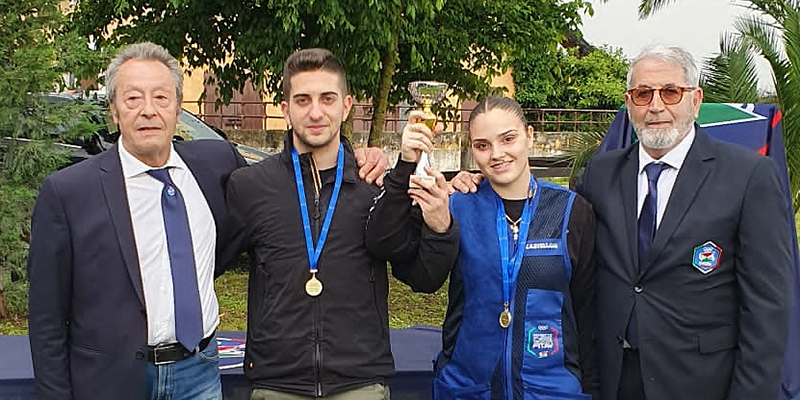 Due studenti di San Severo sul podio al campionato nazionale di Tiro al volo di Roma