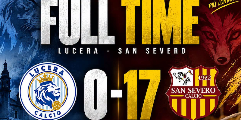 Lucera vs San Severo 0 a 17. Antonio De Troia scrive al sindaco e all'assessore